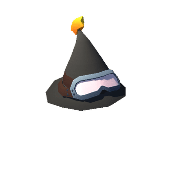 Wizard Hat 02 Black